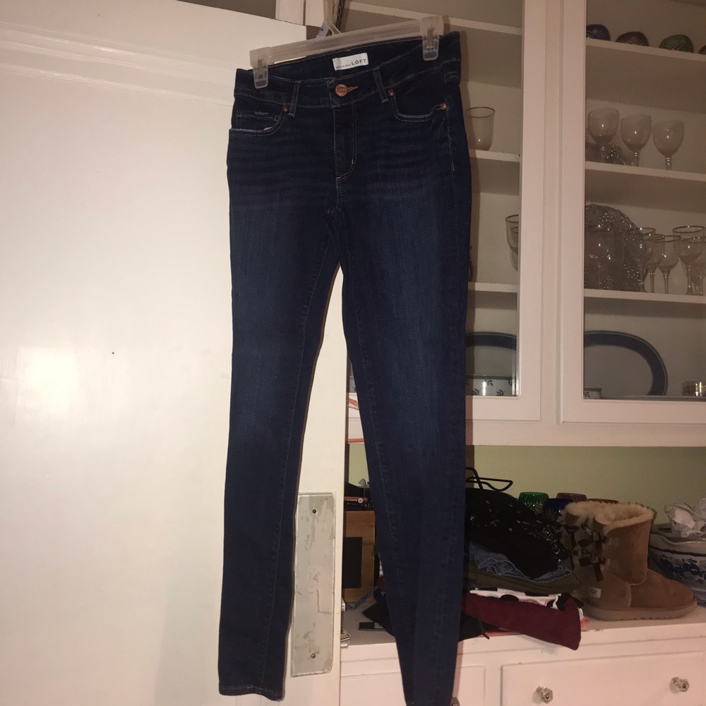 LOFT skinny crop jeans